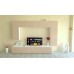 Living Armonia PAL Cappuccino Lucios - Varianta 1 cu sistem "PUSH TO OPEN"